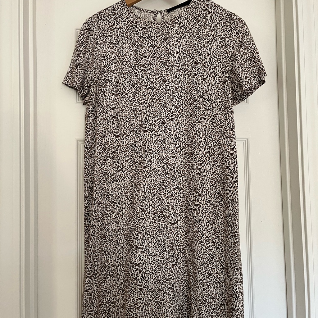 Jenni Kayne Leopard Print T-Shirt Dress